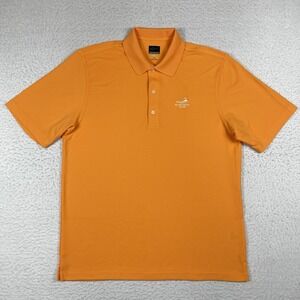 Greg Norman Polo Shirt Mens Large River Bend Golf VA Preppy Work Travel Vacation